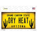 Arizona Dry Heat Novelty Sticker Decal
