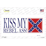 Kiss My Rebel Ass Novelty Sticker Decal