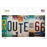 Route 66 Strip Novelty Sticker Decal