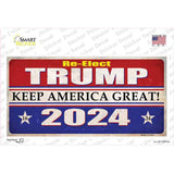 Re-Elect Trump 2024 Novelty Sticker Decal