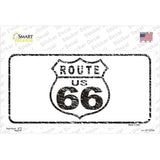 Route 66 Distressed Novelty Sticker Decal