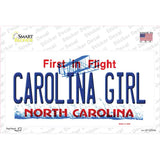 Carolina Girl North Carolina Novelty Sticker Decal