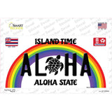 Aloha Turtle Hawaii Novelty Sticker Decal