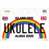 Ukulele Hawaii Novelty Sticker Decal