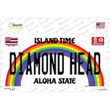 Diamond Head Hawaii Novelty Sticker Decal
