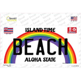 Beach Hawaii Novelty Sticker Decal