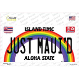 Just Mauid Hawaii Novelty Sticker Decal