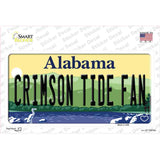 Crimson Tide Fan Novelty Sticker Decal