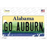 Go Auburn Novelty Sticker Decal