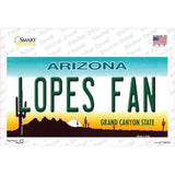 Lopes Fan Novelty Sticker Decal
