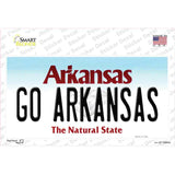 Go Arkansas Novelty Sticker Decal
