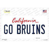 Go Bruins California Novelty Sticker Decal
