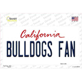 Bulldogs Fan Novelty Sticker Decal
