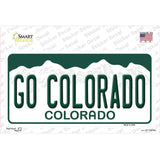 Go Colorado Novelty Sticker Decal
