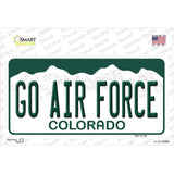 Go Air Force Novelty Sticker Decal