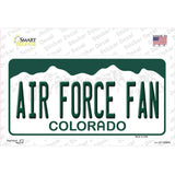 Air Force Fan Novelty Sticker Decal