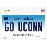 Go UConn Novelty Sticker Decal