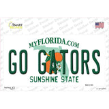 Go Gators Novelty Sticker Decal