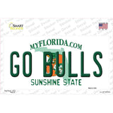 Go Bulls Florida Novelty Sticker Decal