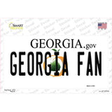 Georgia Fan Novelty Sticker Decal