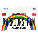 Warriors Fan Novelty Sticker Decal