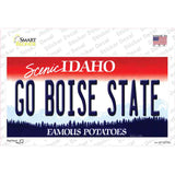 Go Boise State Novelty Sticker Decal