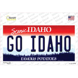 Go Idaho Novelty Sticker Decal