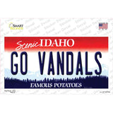 Go Vandals Novelty Sticker Decal