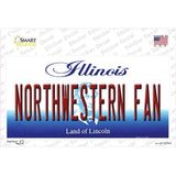 Northwestern Fan Novelty Sticker Decal