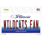 Wildcats Fan Illinois Novelty Sticker Decal