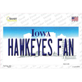 Hawkeys Fan Novelty Sticker Decal