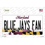 Blue Jays Fan MD Novelty Sticker Decal