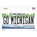 Go Michigan MI Novelty Sticker Decal