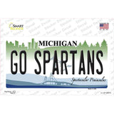 Go Spartans MI Novelty Sticker Decal