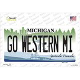 Go Western Michigan MI Novelty Sticker Decal
