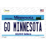 Go Minnesota MN Novelty Sticker Decal