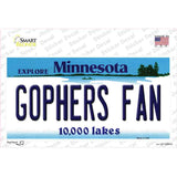 Gophers Fan MN Novelty Sticker Decal