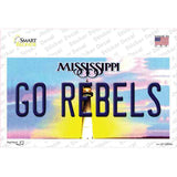 Go Rebels MS Novelty Sticker Decal