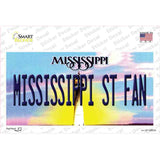 Mississippi State Fan MS Novelty Sticker Decal
