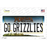 Go Grizzlies MT Novelty Sticker Decal