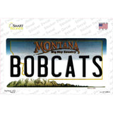 Bobcats MT Novelty Sticker Decal