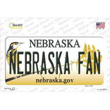 Nebraska Fan NE Novelty Sticker Decal