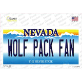 Wolf Pack Fan NV Novelty Sticker Decal