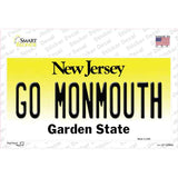 Go Monmouth NJ Novelty Sticker Decal
