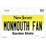 Monmouth Fan NJ Novelty Sticker Decal