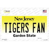 Tigers Fan New Jersey NJ Novelty Sticker Decal
