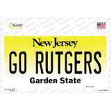 Go Rutgers NJ Novelty Sticker Decal