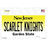 Scarlet Knights NJ Novelty Sticker Decal