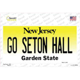 Go Seton Hall NJ Novelty Sticker Decal