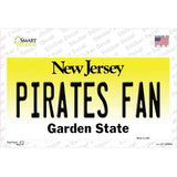 Pirates Fan NJ Novelty Sticker Decal